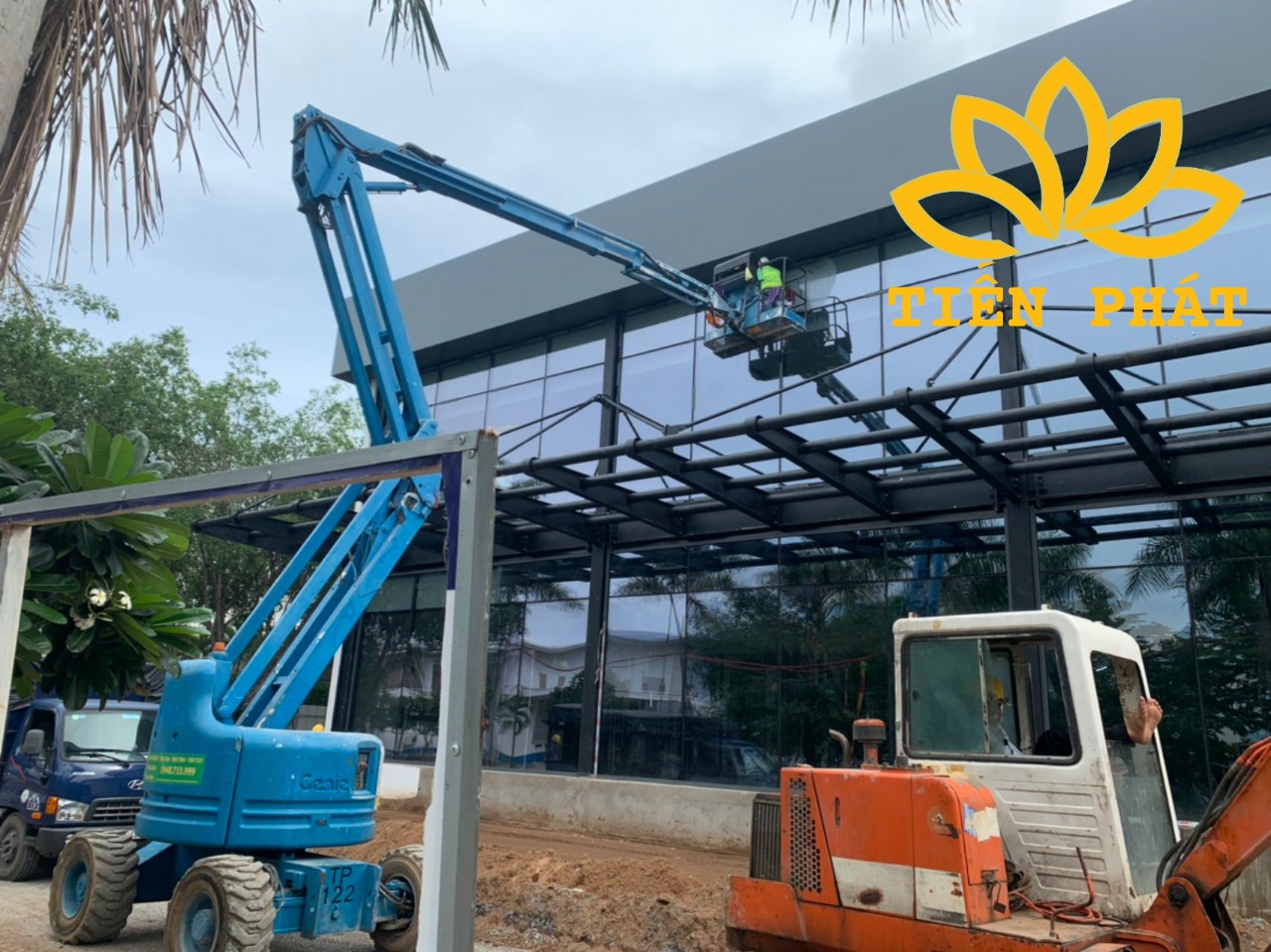 Dịch vụ cho thuê xe cẩu tại Bình Phước của Hùng Cường Move